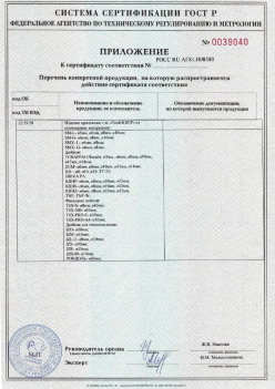2017.10.11 Стерлитамак - Приложение к сертификату Изделия крепежные т.м. Tech-KREP из полимерных материалов. ТУ 2291-001-99151810-2012